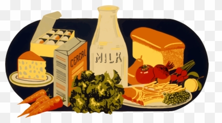 Large Amount Of Good Vector Clipart - Food And Beverages Poster Emoji