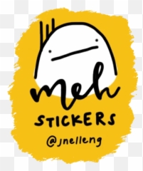 Meh - Telegram Sticker Clip Art Emoji