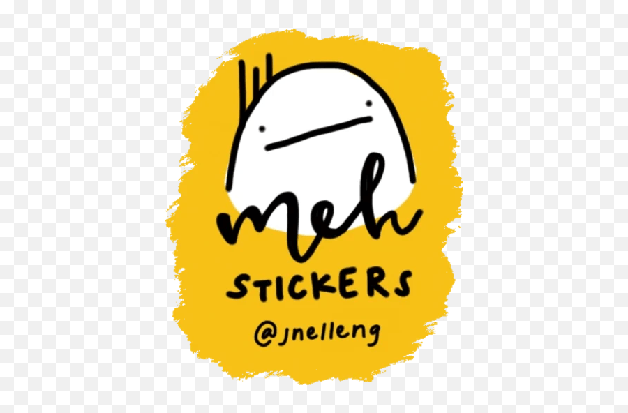 Meh - Telegram Sticker Clip Art Emoji,Meh Emoticon