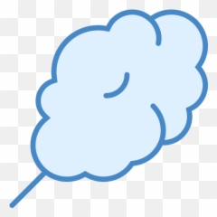 Cotton Candy Icon - Clip Art Emoji,Cotton Candy Emoji