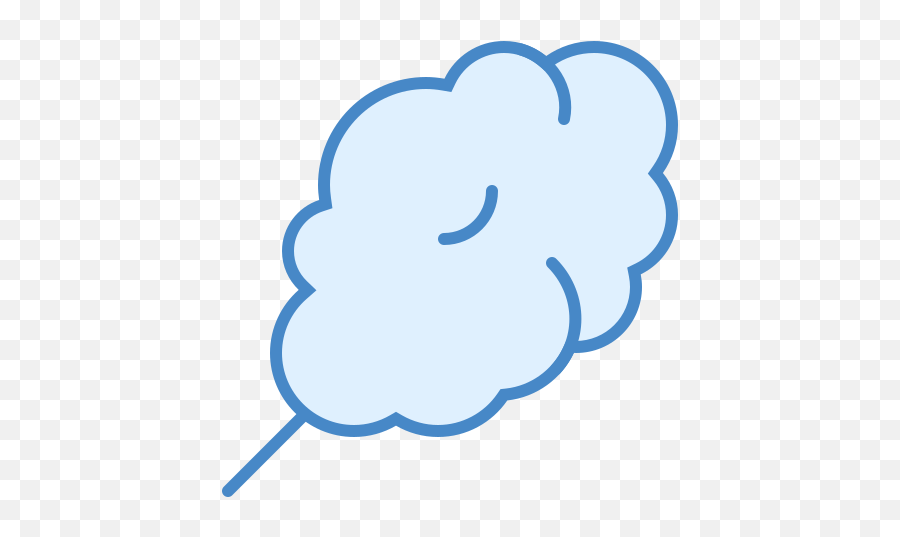 Cotton Candy Icon - Clip Art Emoji,Cotton Candy Emoji
