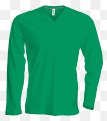 Tee Shirt Col V Manches Longues Homme - V Neck T Shirts Mens Long Sleeves Emoji,Men's Emoji Shirt