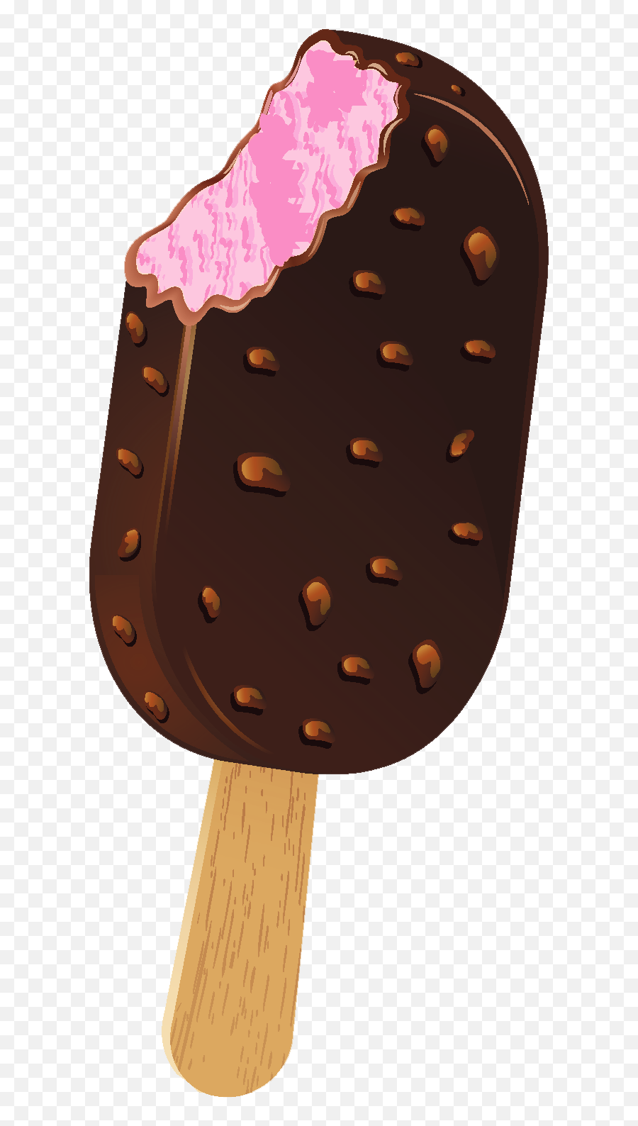 Free Chocolate Ice Cream Png Download - Ice Cream Stick Clipart Emoji,Emoji Chocolate Ice Cream