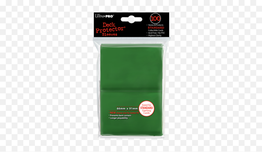 Ultra Pro Large Sleeves 100ct - Green 82693 Card Game Ultra Pro Emoji,Bummer Emoji