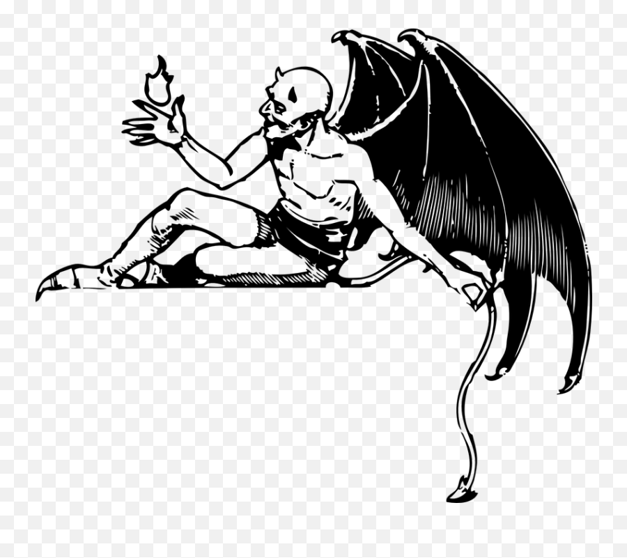 Devil Demon Satan - Lightbringer Tattoo Emoji,Grim Reaper Emoji