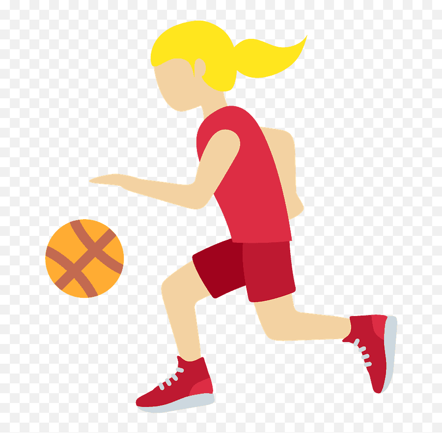 Woman Bouncing Ball Emoji Clipart - Woman Bouncing Ball,Ball Emoji