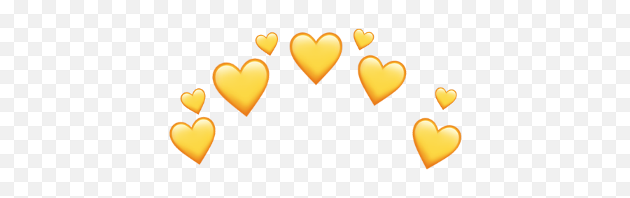 Cool Emoji Emoji Emoji Stickers - Yellow Hearts Transparent Png,Cool Emoji Stuff