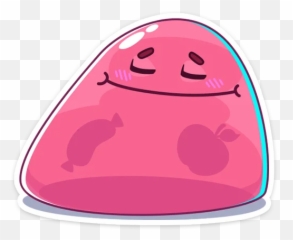 Telegram Sticker 3 From Collection Slime - Happy Emoji,Emoji Slime
