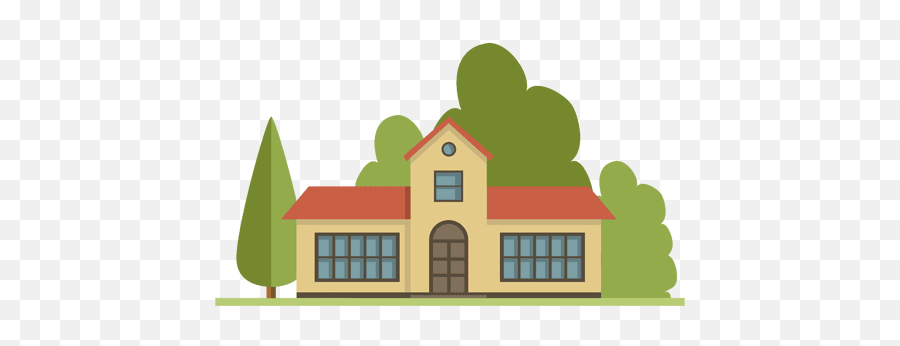 Building City House Home - Transparent Png U0026 Svg Vector File Casa Animada Png Emoji,House Emoji Transparent