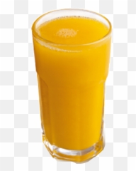 Orange Juice Stickers - Highball Glass Emoji