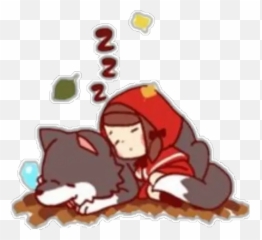 Little Red Riding Hood Stickers For WhatsApp - Animated Gif Emoji