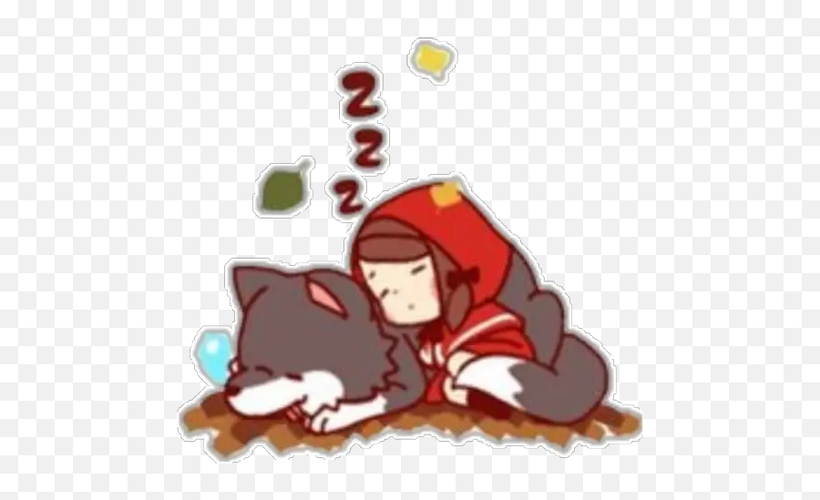 Little Red Riding Hood Stickers For Whatsapp - Red Riding Hood Animated Gif Emoji,Hood Emoji