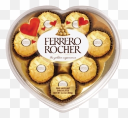 Candy Sweets And Treats - Ferrero Rocher Heart Emoji,Emoji Cupcake Ideas