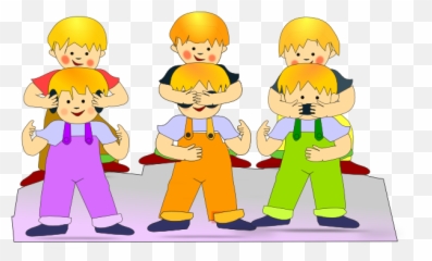 Hear No Evil See Speak Clip Art At Clker - Three Wise Monkeys Emoji