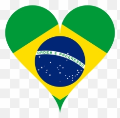 Heart Love Flag Brazil Heart Shaped - Flag Of Brazil Emoji,Lgbt Flag Emoji