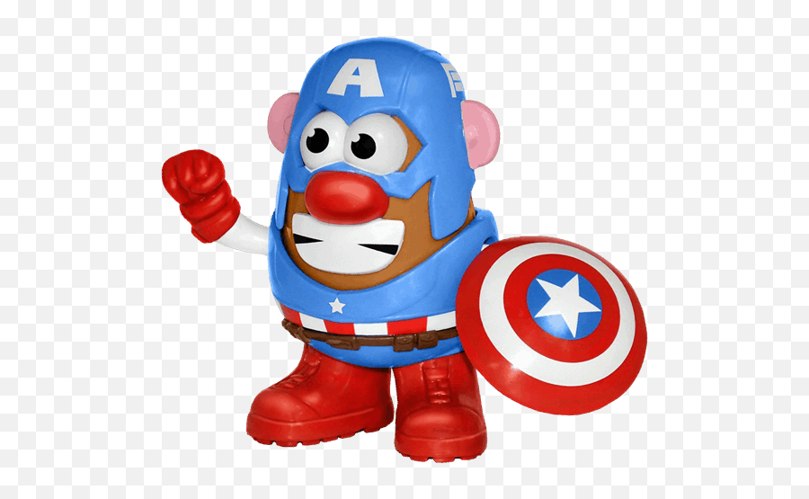 Avenger Mr Potato Head Clipart Captain America Mr Potato Head Emoji Avenger Emoji Free Transparent Emoji Emojipng Com
