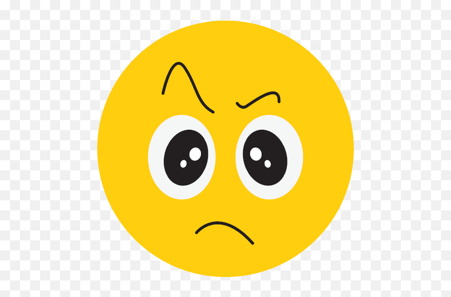 Bad Sad Smiley Icon Emoji,Bad Face Emoji