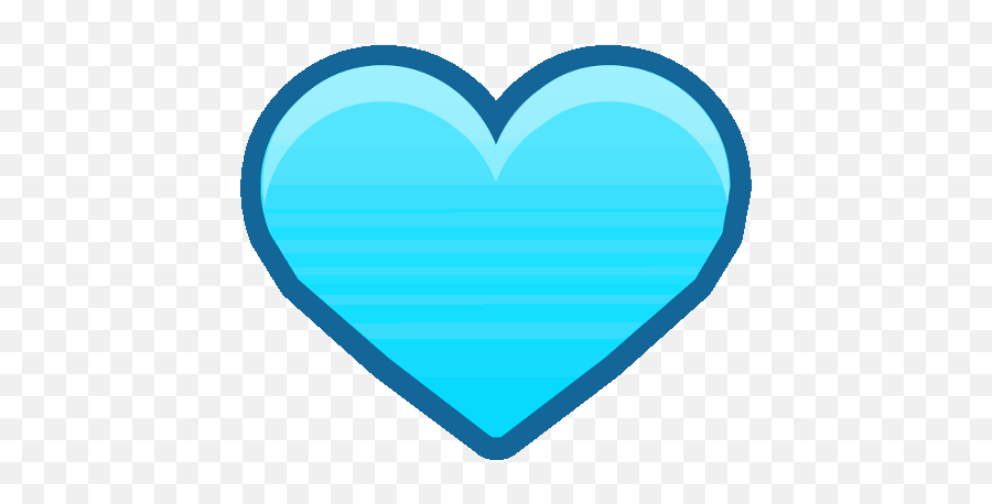 Bemoji - Blue Heart Animated Gif,Bemoji