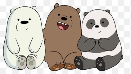 We Bare Bears Close Intl - We Bare Bears Emoji,Bear Emoticon