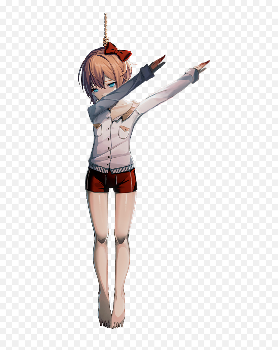 Doki Doki Literature Club Sayori Death - Doki Doki Sayori Death Emoji,Dab Emoji Png