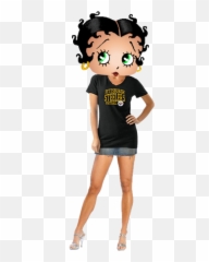 Betty Boop Steelers Fan Photo - Betty Boop Emoji,Steelers Emoji