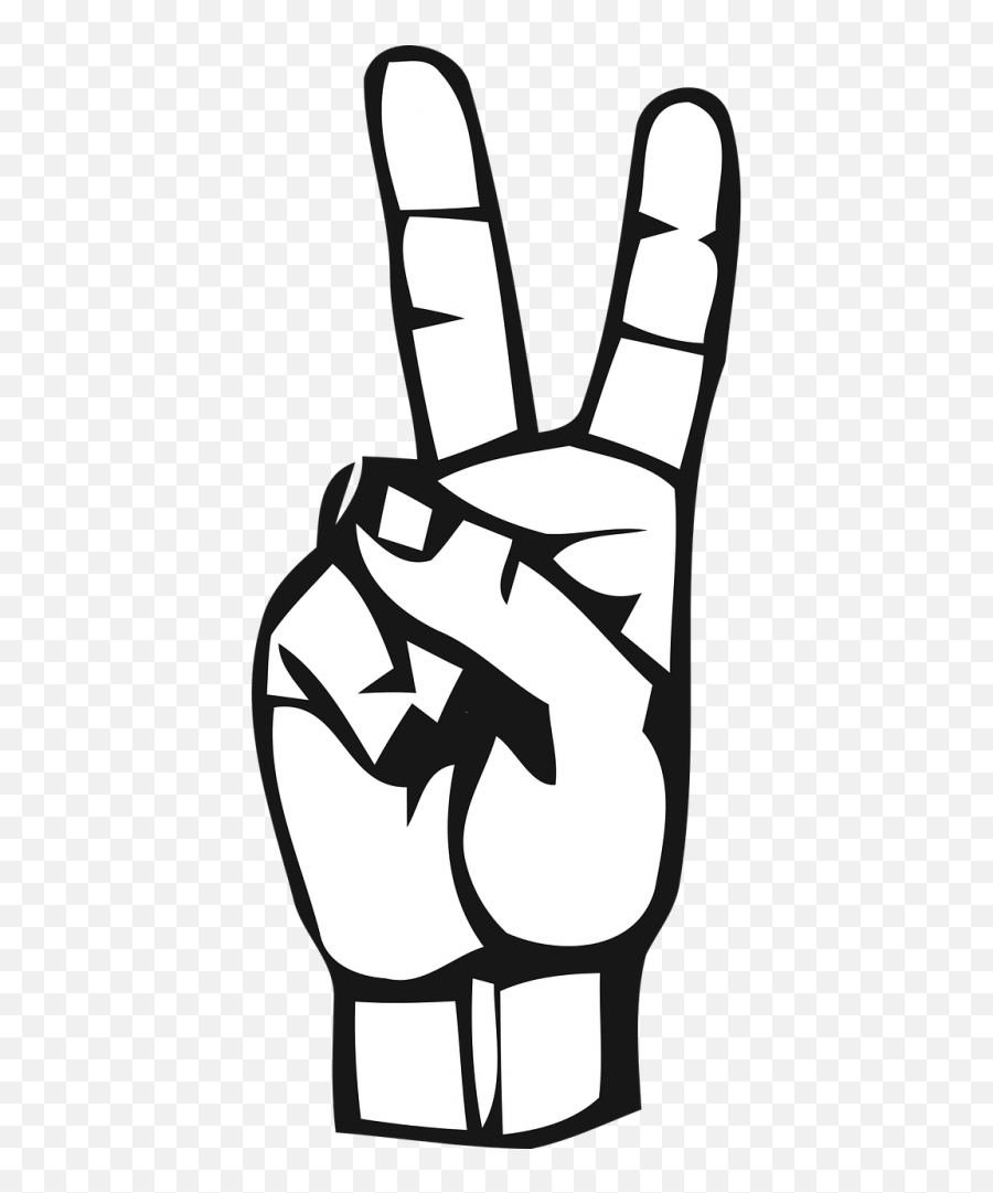 Free Photos Sign Language Search Download - Needpixcom Sign Language Number 2 Emoji,Peace Sign Emoji Black And White