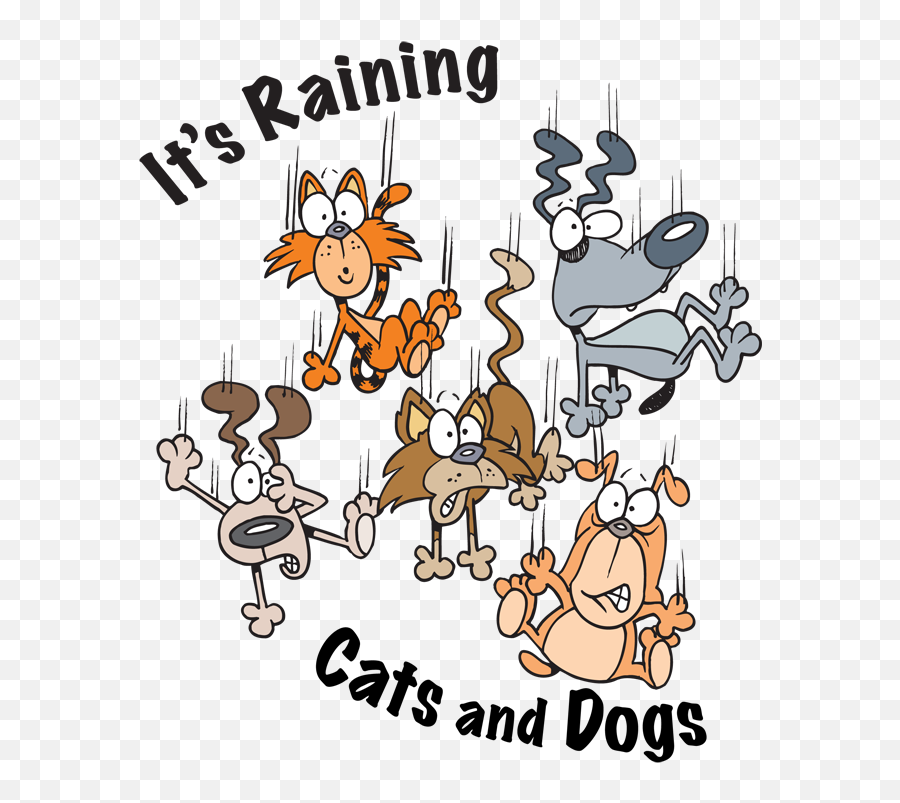 Dogs Clipart Cat Dogs Cat Transparent Free For Download On - Cartoon Its Raining Cats And Dogs Emoji,Cat Emoticons Text