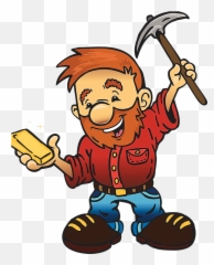 Bitcoin Has Many Parallels With The California Gold Rush - Cartoon Miner Gold Rush Emoji,California Emoji