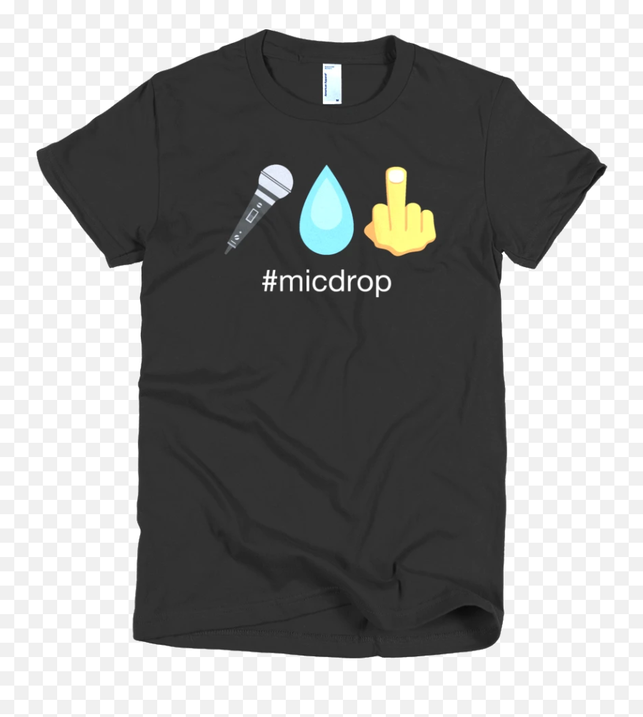 Mic Drop - Museum T Shirt Emoji,Emoji Mic Drop