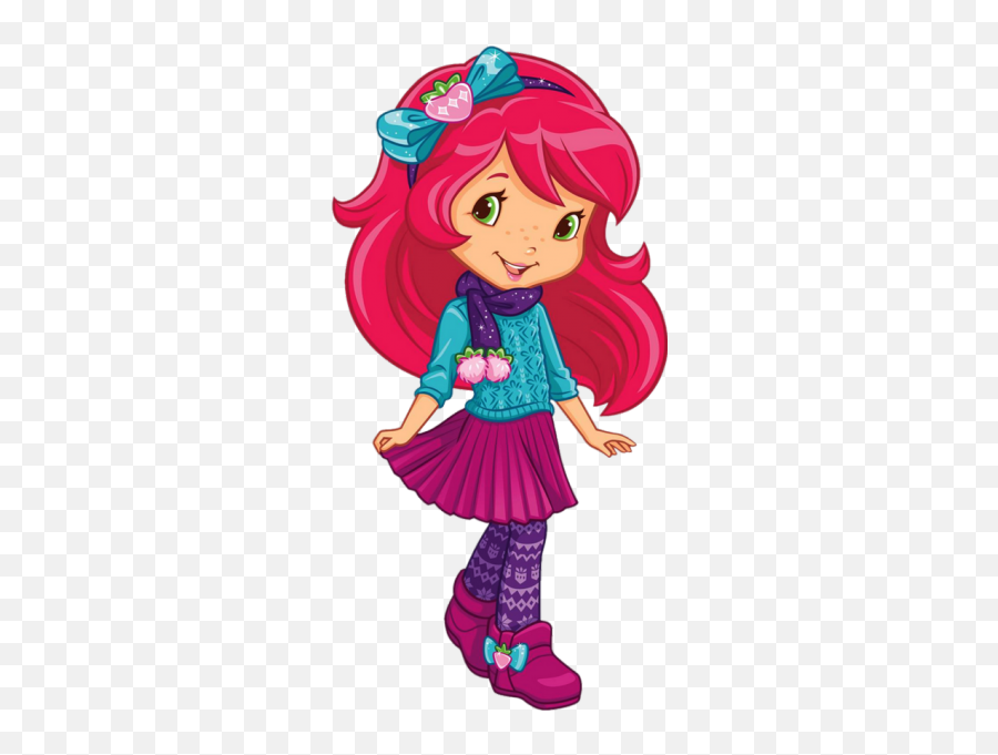 Strawberry Shortcake And Friends Images - Strawberry Shortcake Huckleberry Cartoon Emoji,Member Berry Emoji