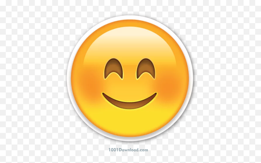 Emoji Telegram Stickers For Telegram - Smiling Face With Smiling Eyes,Telegram Emoji Stickers