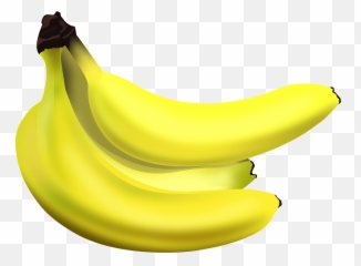 Banana Bunch Clipart - Ripe Emoji