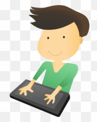 Computer Geek Clipart Free Download Transparent Png - Niños Computadora En Png Emoji,Viking Emoji