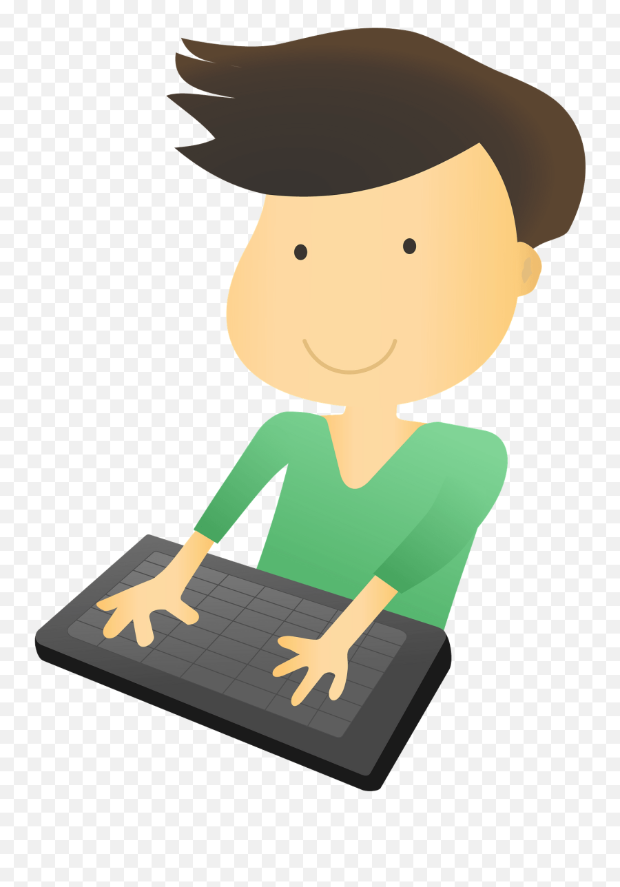 Computer Geek Clipart Free Download Transparent Png - Niños Computadora En Png Emoji,Viking Emoji