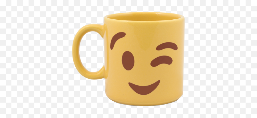 Caneca - Emoji Piscando Tualua Presentes Diferentes Mug,Tea Cup Emoji