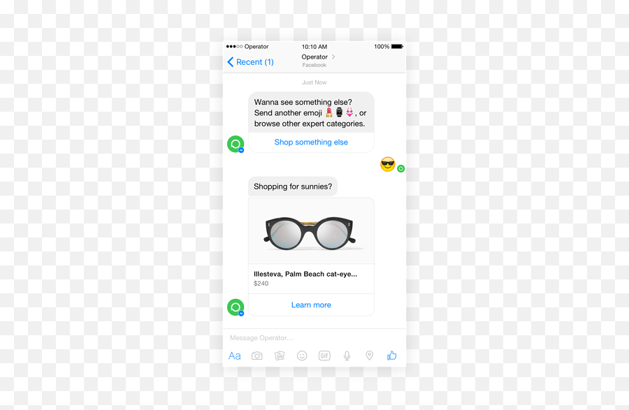 Facebook Messenger Bots - Screenshot Emoji,Facebook Messenger Emojis