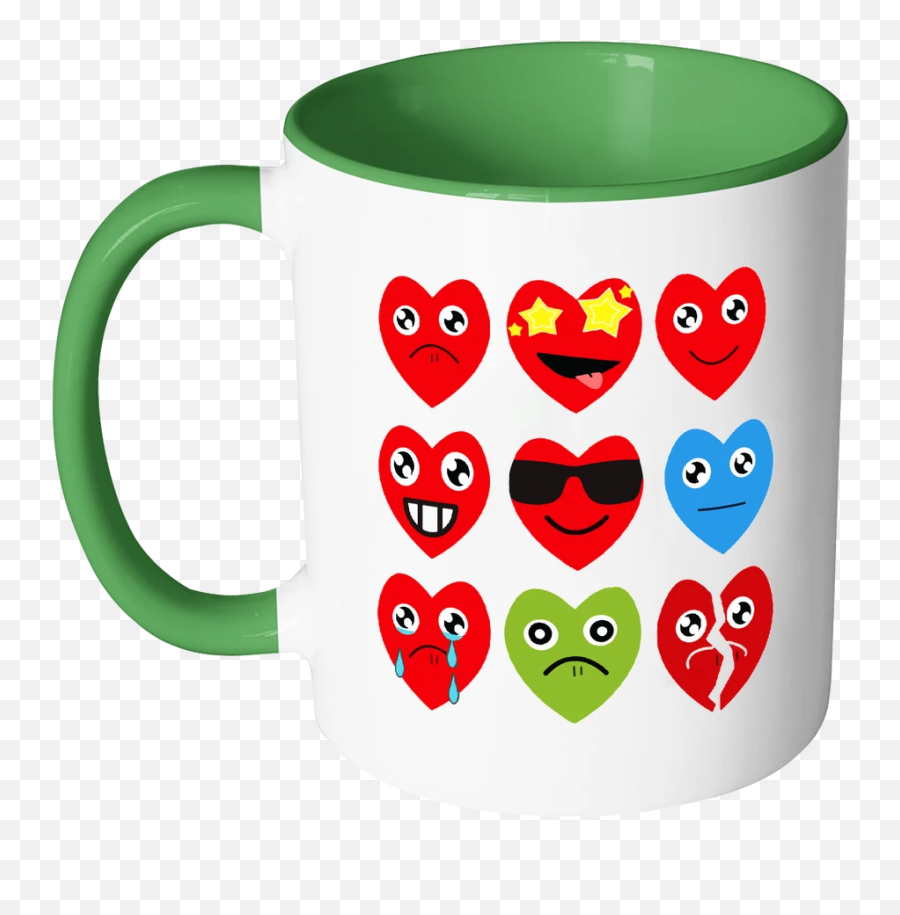 Heart Emojis - Mug,Emojis Are Cancer