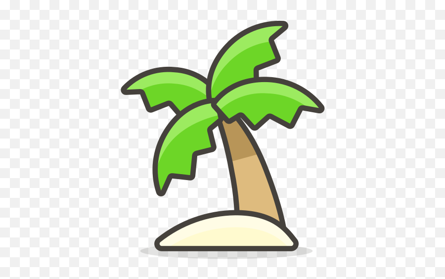 Palm Tree Free Icon Of 780 Free Vector Emoji - Palm Trees,Palm Emoji