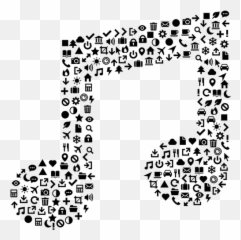 Nuta Z Ikonami Netto - Music Note Art Icon Emoji,Music Note Emoji