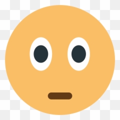 Neutral face emoji clipart Free download transparent PNG - Transparent Png Wide Eyed Emoji