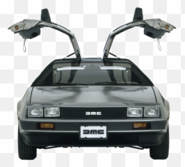 Delorean With Open Doors - Car Emoji