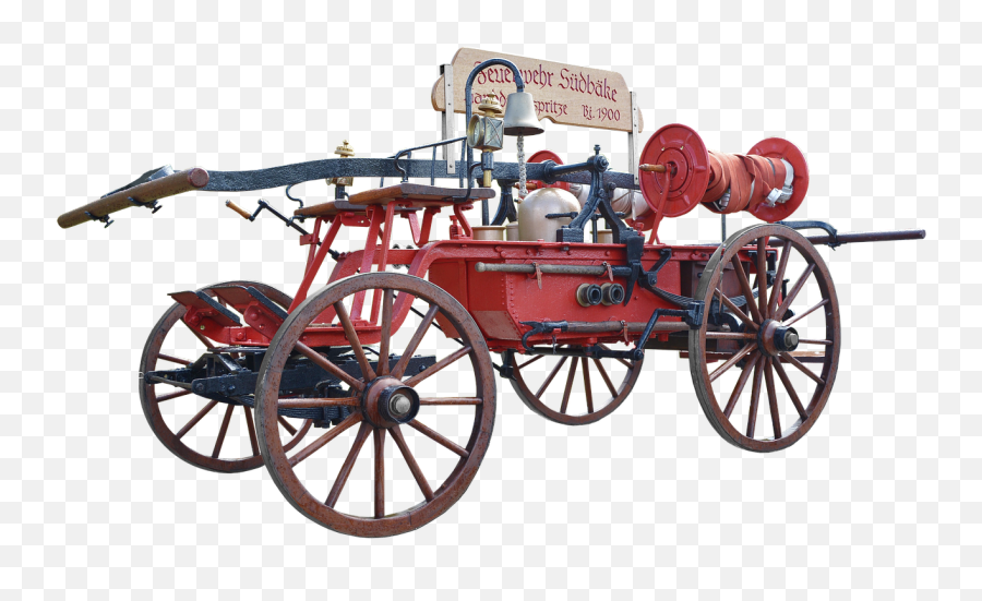 1900 Horse Drawn Carriage Fire Engines - Camion Pompier 1900 Emoji,Firetruck Emoji