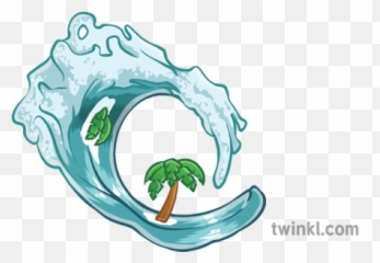 Natural Disasters Emoji Tsunami Newsroom Ks2 Illustration -
