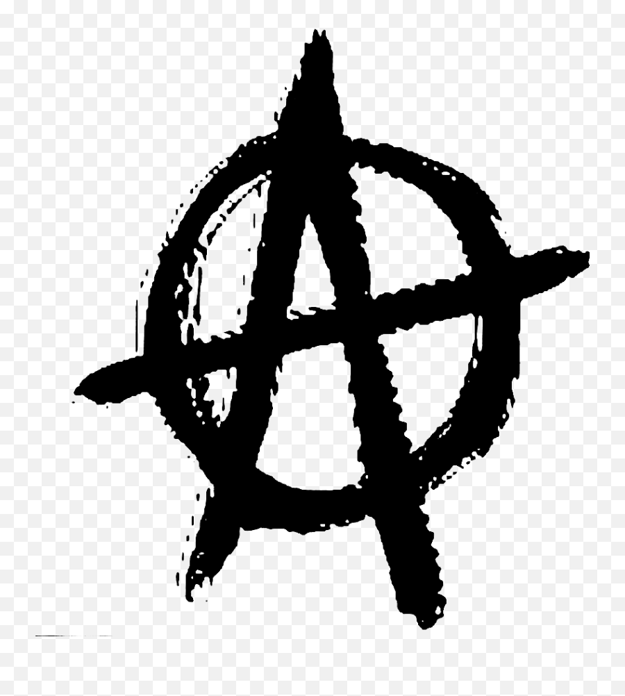 Anarchy A Transparent Png Clipart - Anarchy Symbol Transparent Background Emoji,Anarchist Emoji