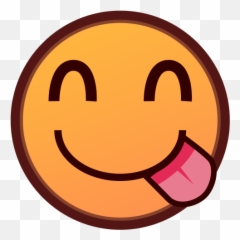 Download Free Png Face Savouring Delicious Food Emoji For - Yum