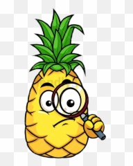 Pineapple Yellow Picsart - Cartoon Character Holding Envelope Emoji,Pineapple Emoticon