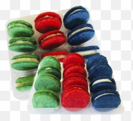 Camp Color Cookie Sandwiches - Macaroon Emoji