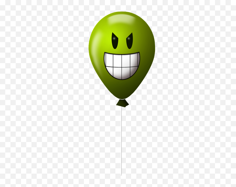 Balloon Emoticon Evil - Smiley Emoji,Balloon Emoji