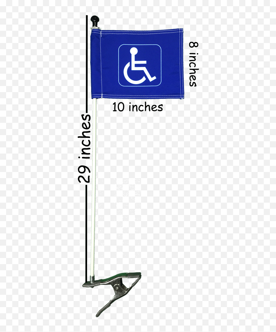 Handicap Flags For Golf Carts - Handicap Flag Emoji,Handicap Emoji