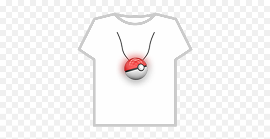 Shiny Pokeball Necklace - Roblox Boobs T Shirt Emoji,Pokeball Emoji